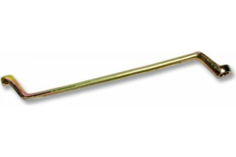 Ключ накидной 13*17 мм желтый цинк Сибртех