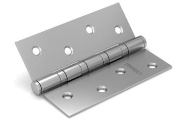 Петля универсальная 100х75х2,5мм SN (никель) блистер FUARO