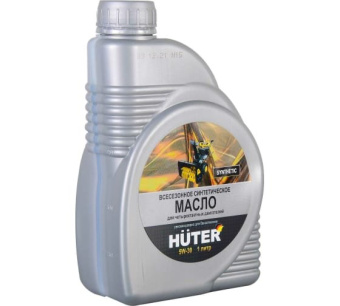 Масло 4 ТАКТ Huter  5W-30 синтетическое 1л Масло 4 ТАКТ Huter  5W-30 синтетическое 1л
