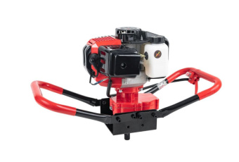 Мотобур PIT P51210 2,4л.с/1800 Вт,диаметр шнека 40-200мм, 1,2 л, 8000 об/мин