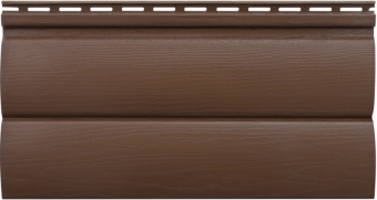 Сайдинг акриловый орех темный ВН-03 3100*226мм Блокхаус Премиум