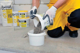 Обзор сухих смесей серии Ceresit CX Обзор сухих смесей серии Ceresit CX